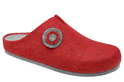 Kapcie Dr BRINKMANN 320025-04 Czerwone Pantofle domowe Ciapy