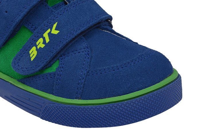 Sneakersy BARTEK 65515-1B5 Kobalt Zielone na rzepy